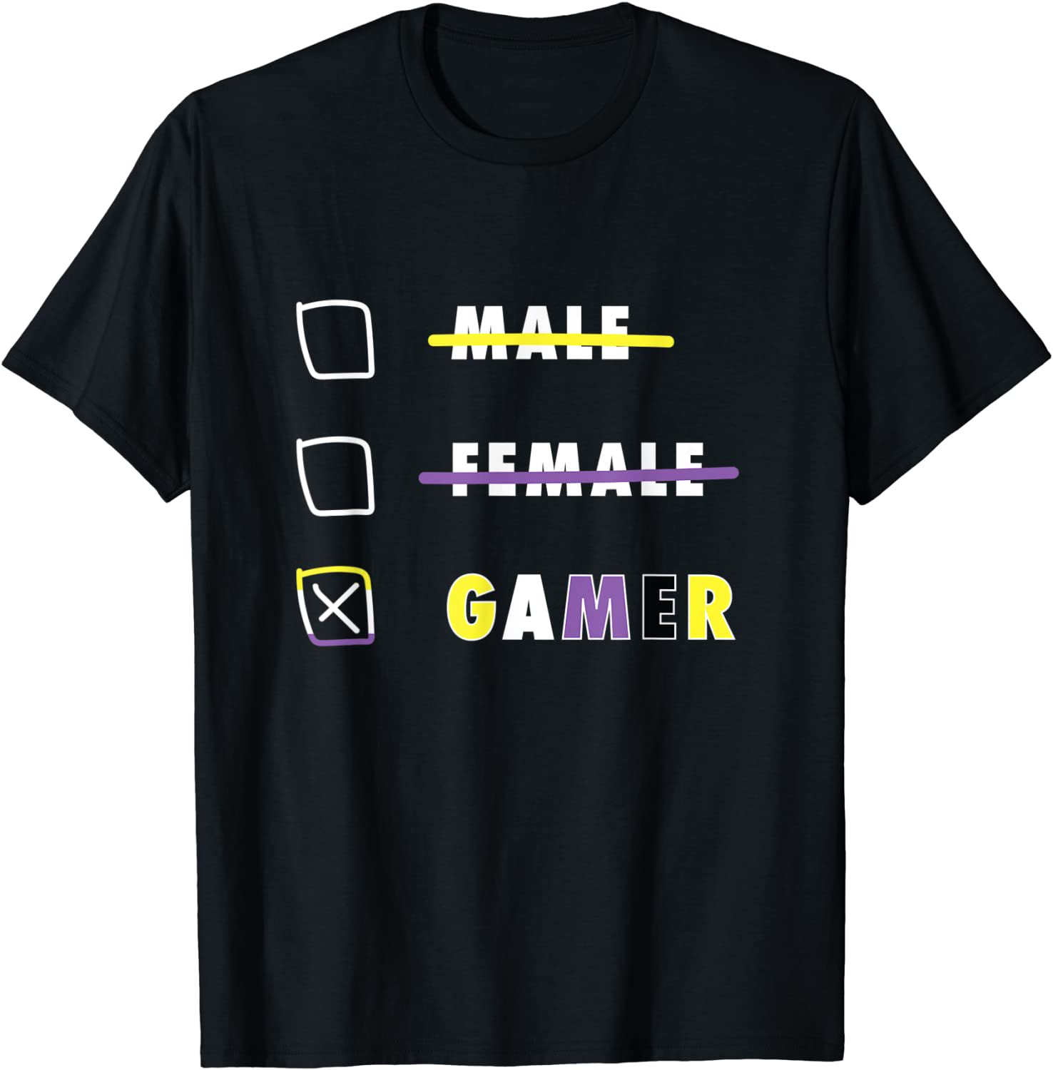 Male Female Gamer Shirt