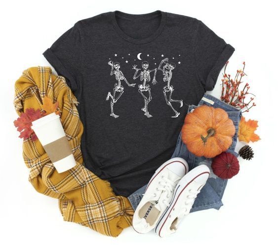 Skeleton Dacing Halloween Party shirt