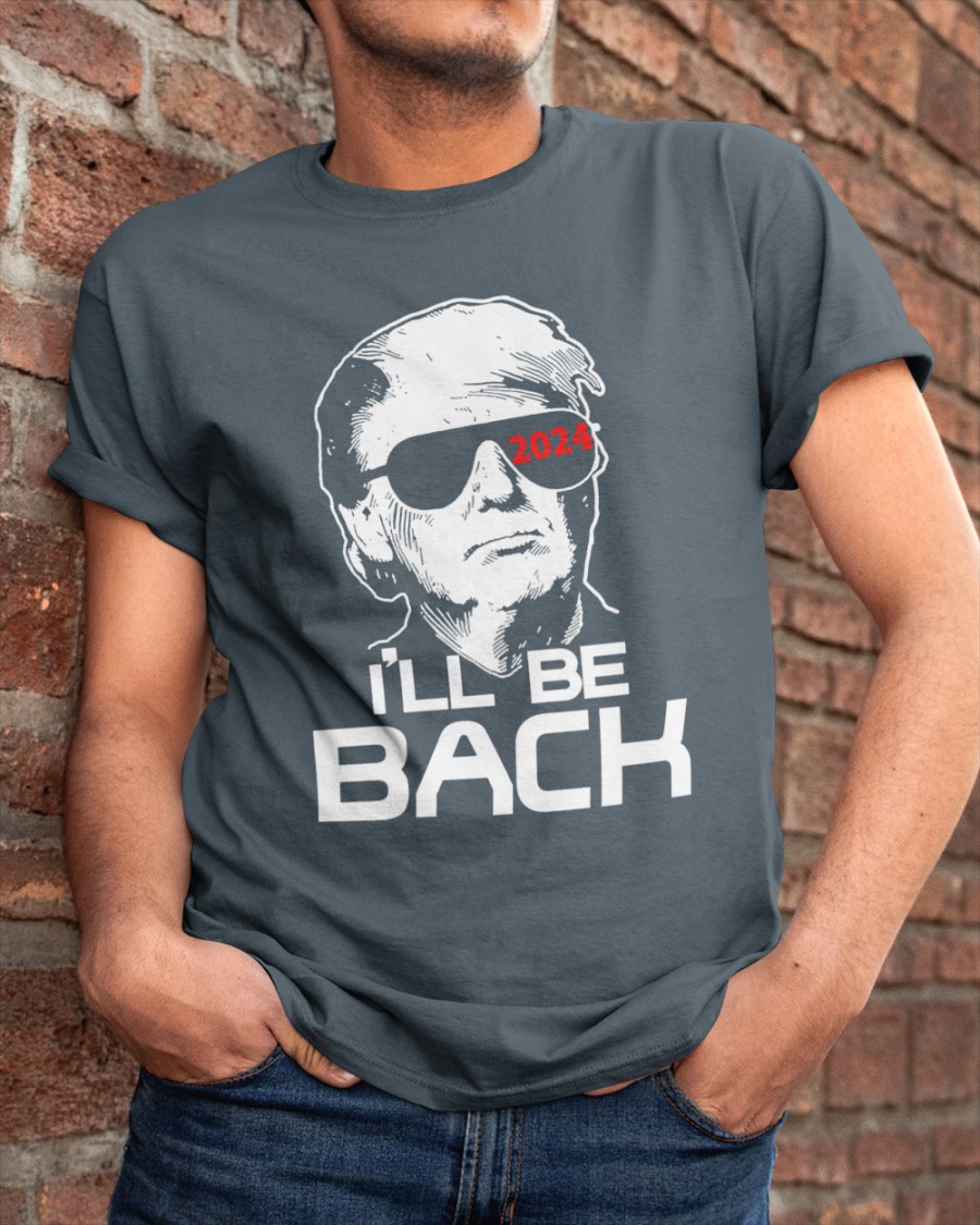 TRUMP Black I'll Be Back Shirt