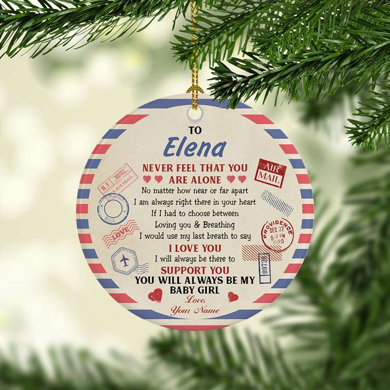 I Still Talk About You, Personalized Christmas Ornaments, Custom