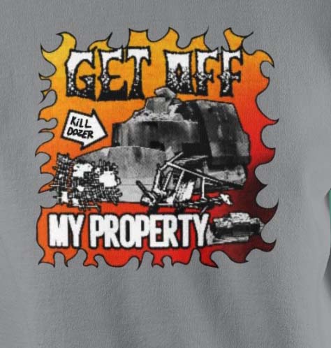 Lucca Get Off My Property Killdozer Memorial Shirts