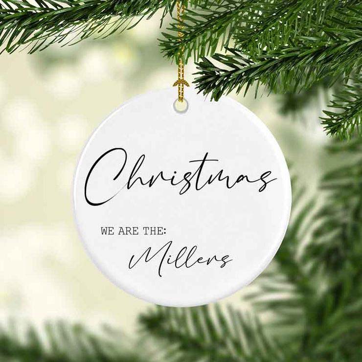 We Are The Family Ornament 3 We Are The Family Ornament