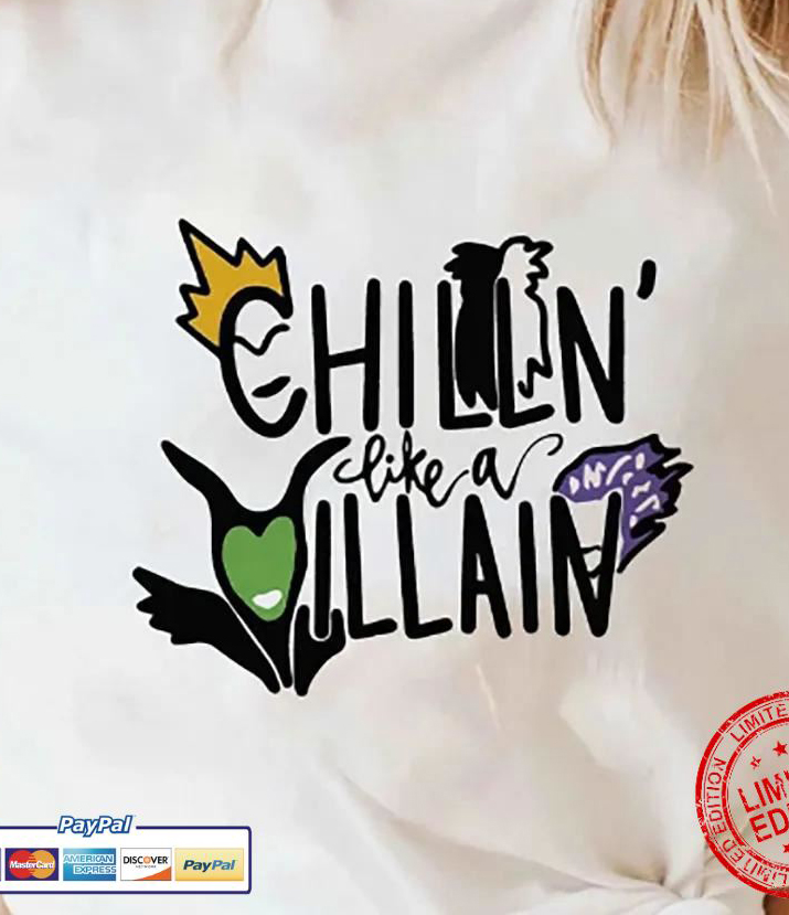 Disney Chilln’ Like A Villain shirt 4 Disney Chilln’ Like A Villain shirt