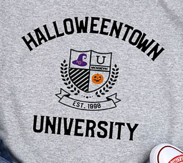 Halloweentown University Sweatshirt Est 1998 Shirt T-Shirt 2 Halloweentown University Sweatshirt Est 1998 Shirt T-Shirt