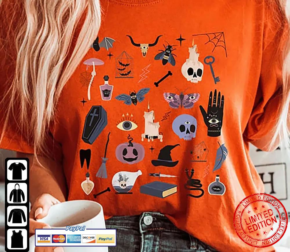 Mystical Little Things  Halloween Spooky Goth Witch shirt