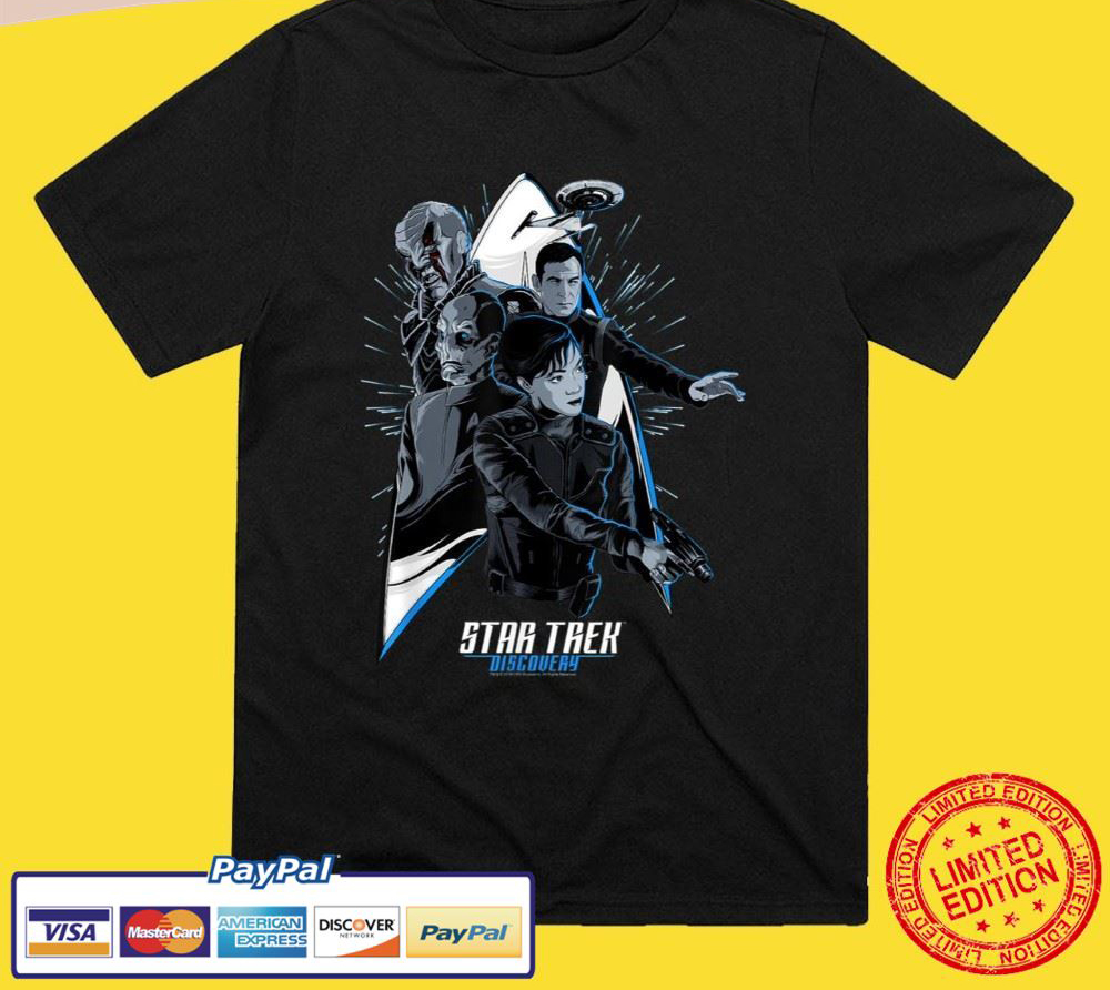 Star Trek Discovery Group Shot Logo shirt 2 Star Trek Discovery Group Shot Logo shirt