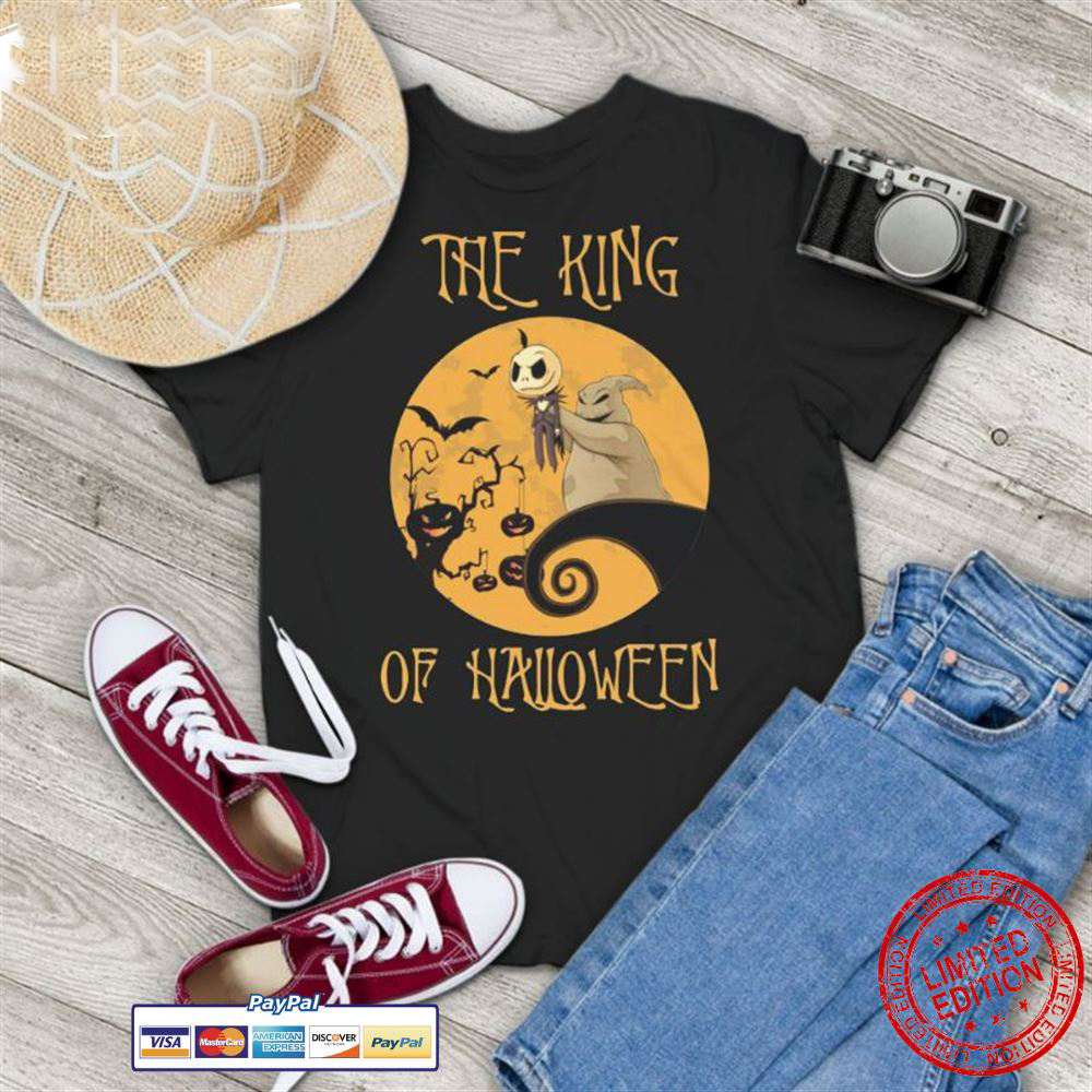 The King of Halloween Jack Skellington Vintage shirt 2 The King of Halloween Jack Skellington Vintage shirt