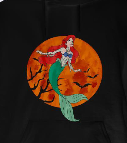 The Little Mermaid Halloween Shirt (1) 2 The Little Mermaid Halloween Shirt (1)