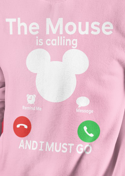 The Mouse Is Calling And I Must Go shirt