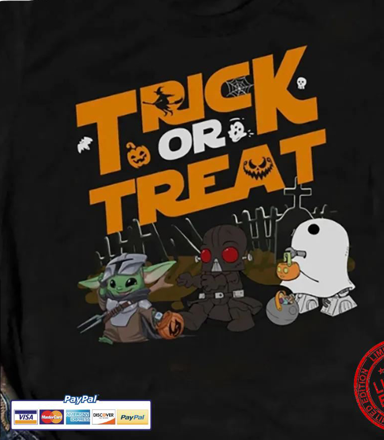 Trick Or Treat Star Wars Halloween Shirt