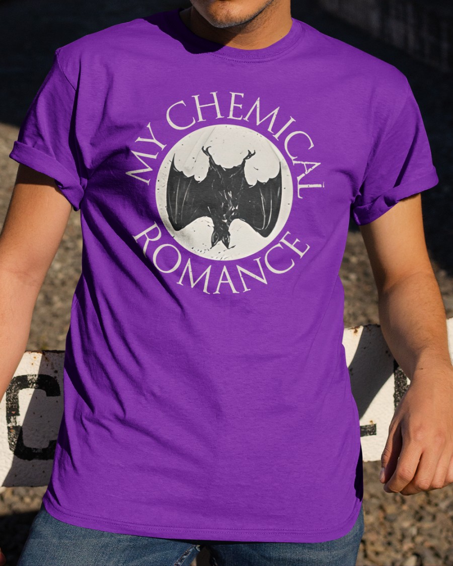 My Chemical Romance Bat Band Logo shirt