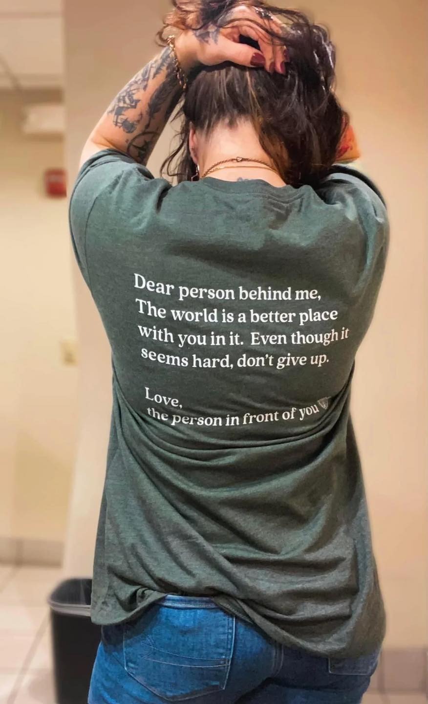 Dear Person Behind Me Love The Person In Front OF you vintage shirt