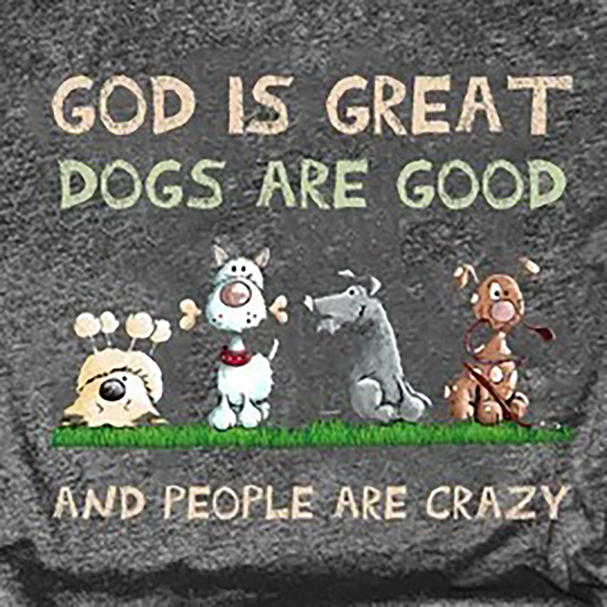 God Is Great Dogs Are Good And People Are Crazy Vintage shirt