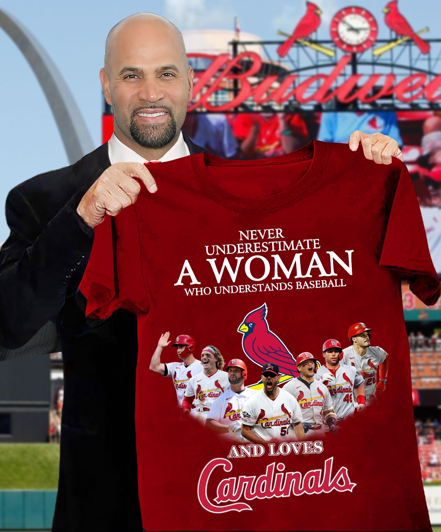 Never Underestimate A Woman Who Understands Baseball And Love Cardinals MLB Shirt