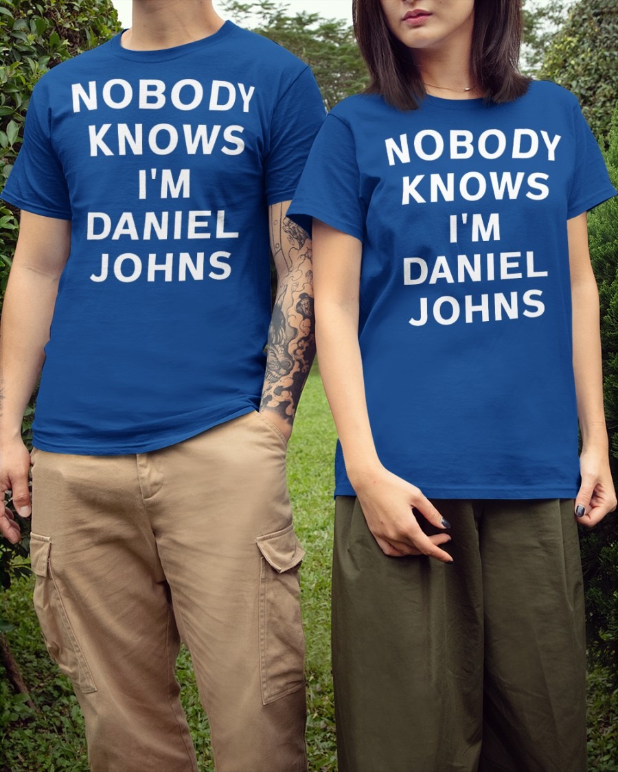 Nobody Knows I’m Daniel Johns Shirts