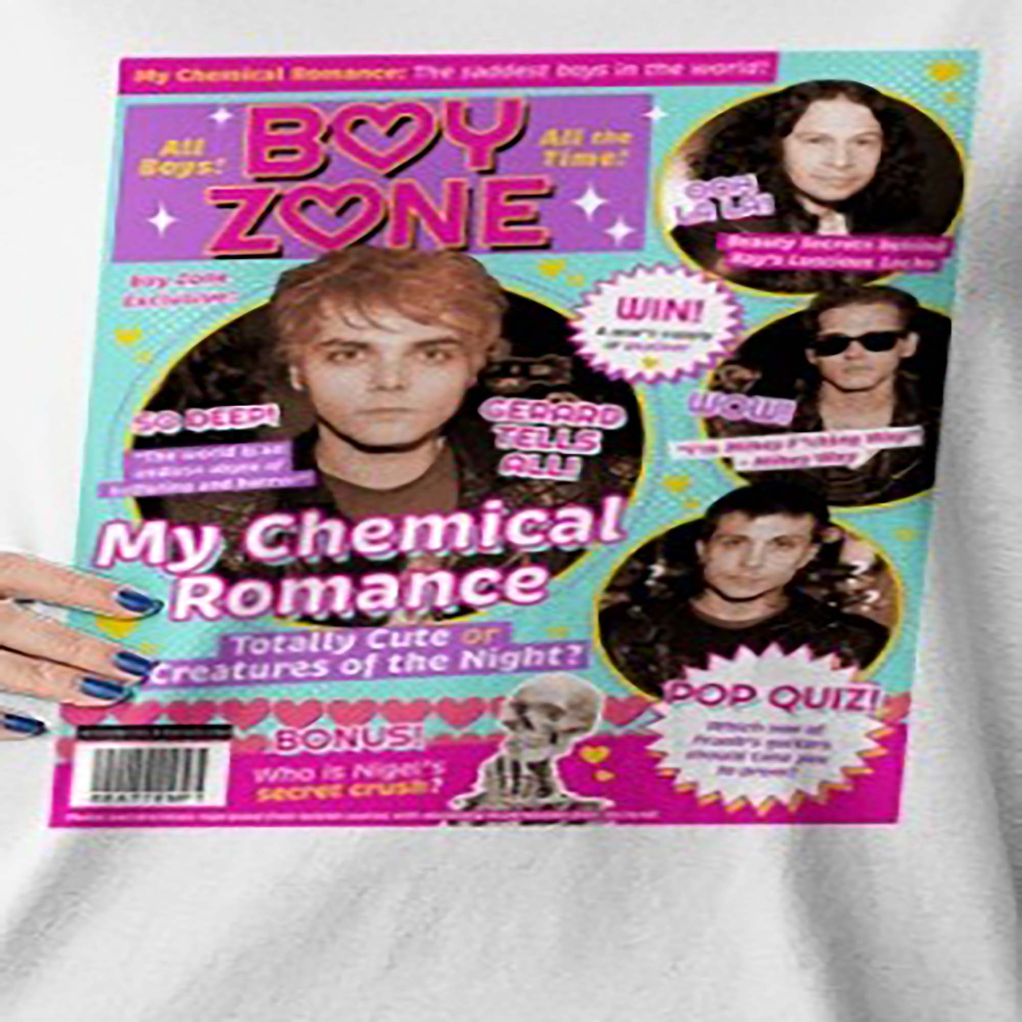 My Chemical Romance Boy Zone Shirt