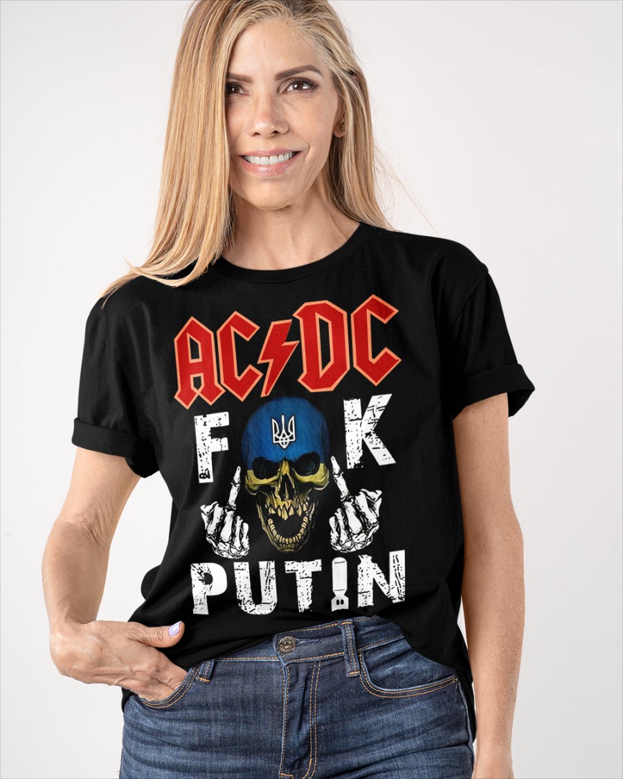 Ac Dc Fuck Putin shirt