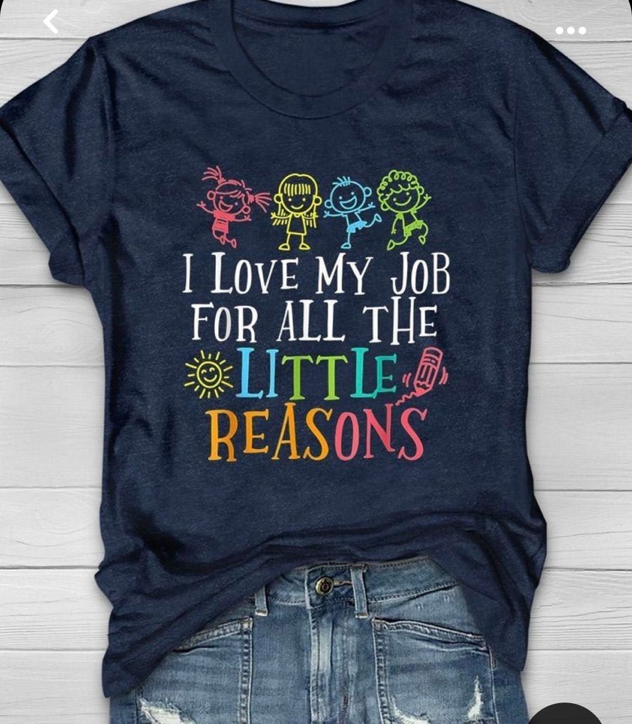 I L ove My Job For All The Liile Reasons shirt