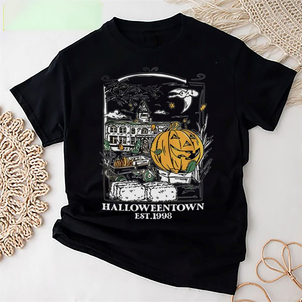 Halloweentown Est 1998 Pumpkin Halloween Shirt.jpg