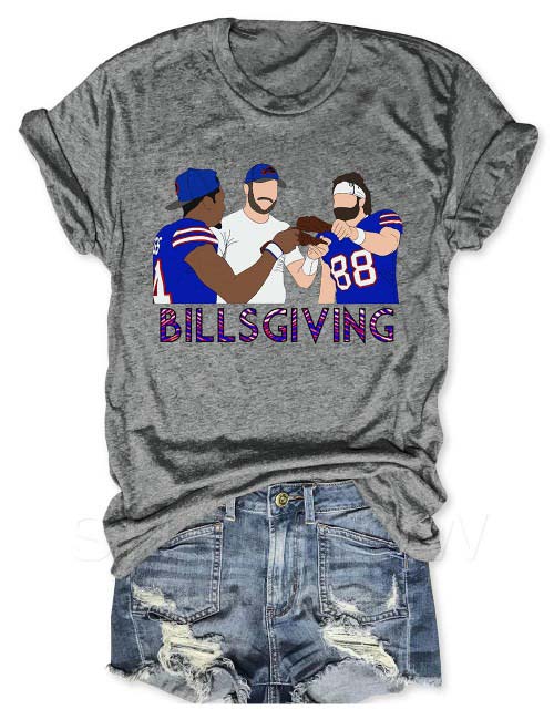 Buffalo Bills Thanksgiving Special BillsGiving T-Shirt, Buffalo