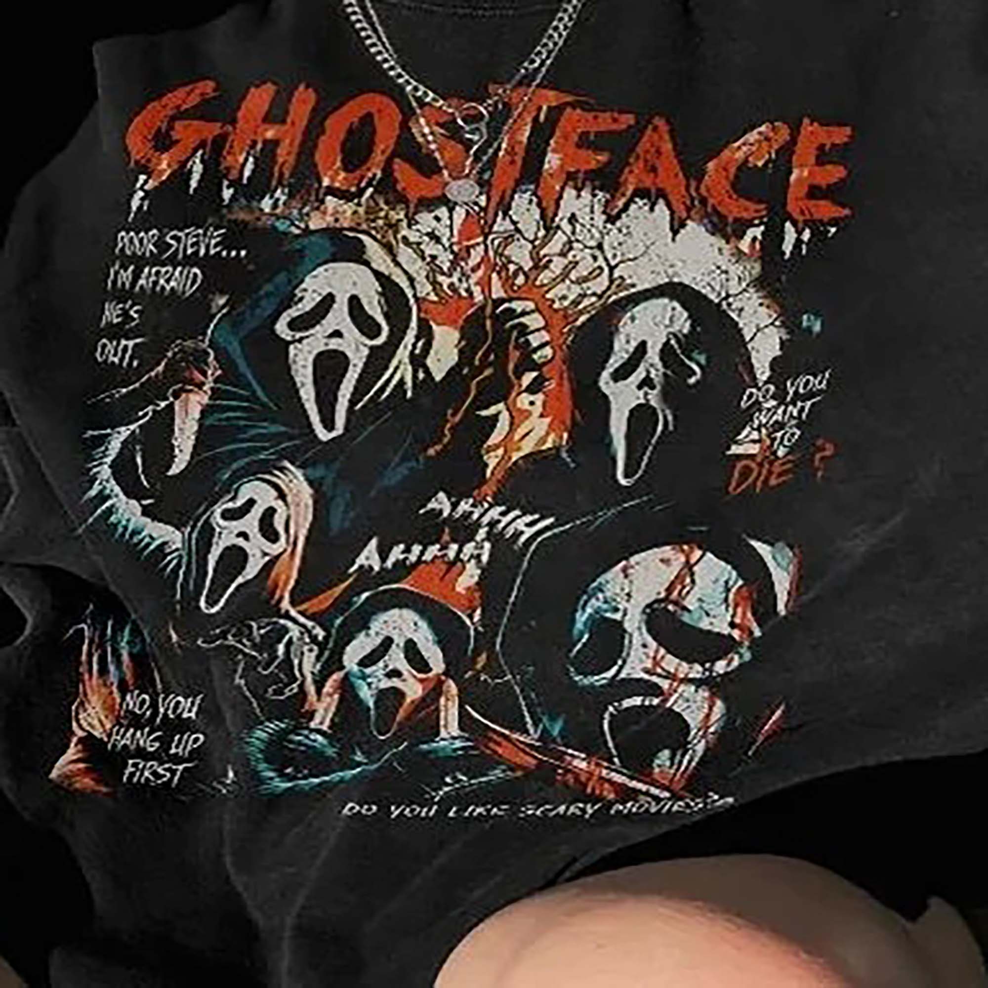 Ghostface  Horror Movie Halloween shirt