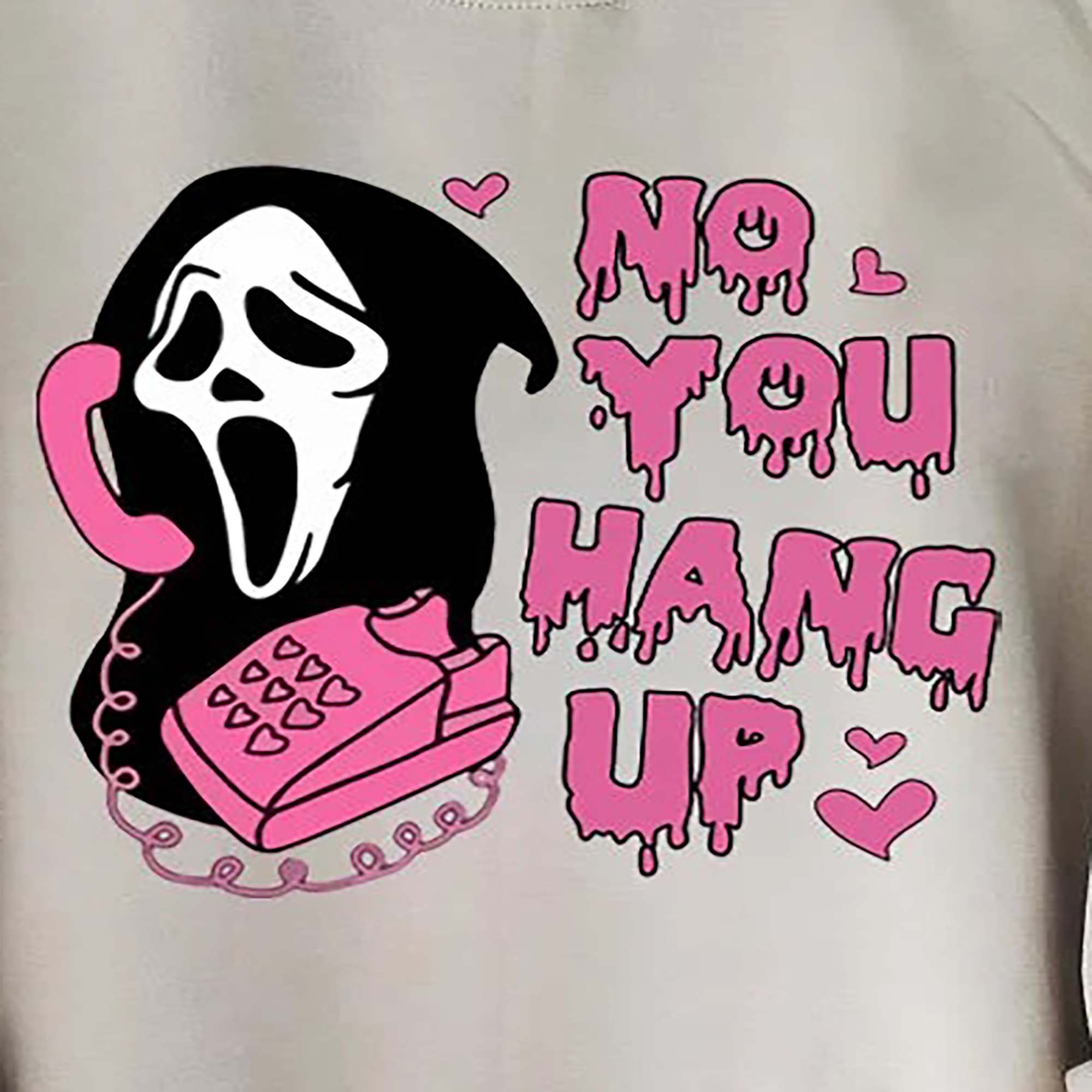 Ghostface No You Hang UP Ghostface Telephone shirt
