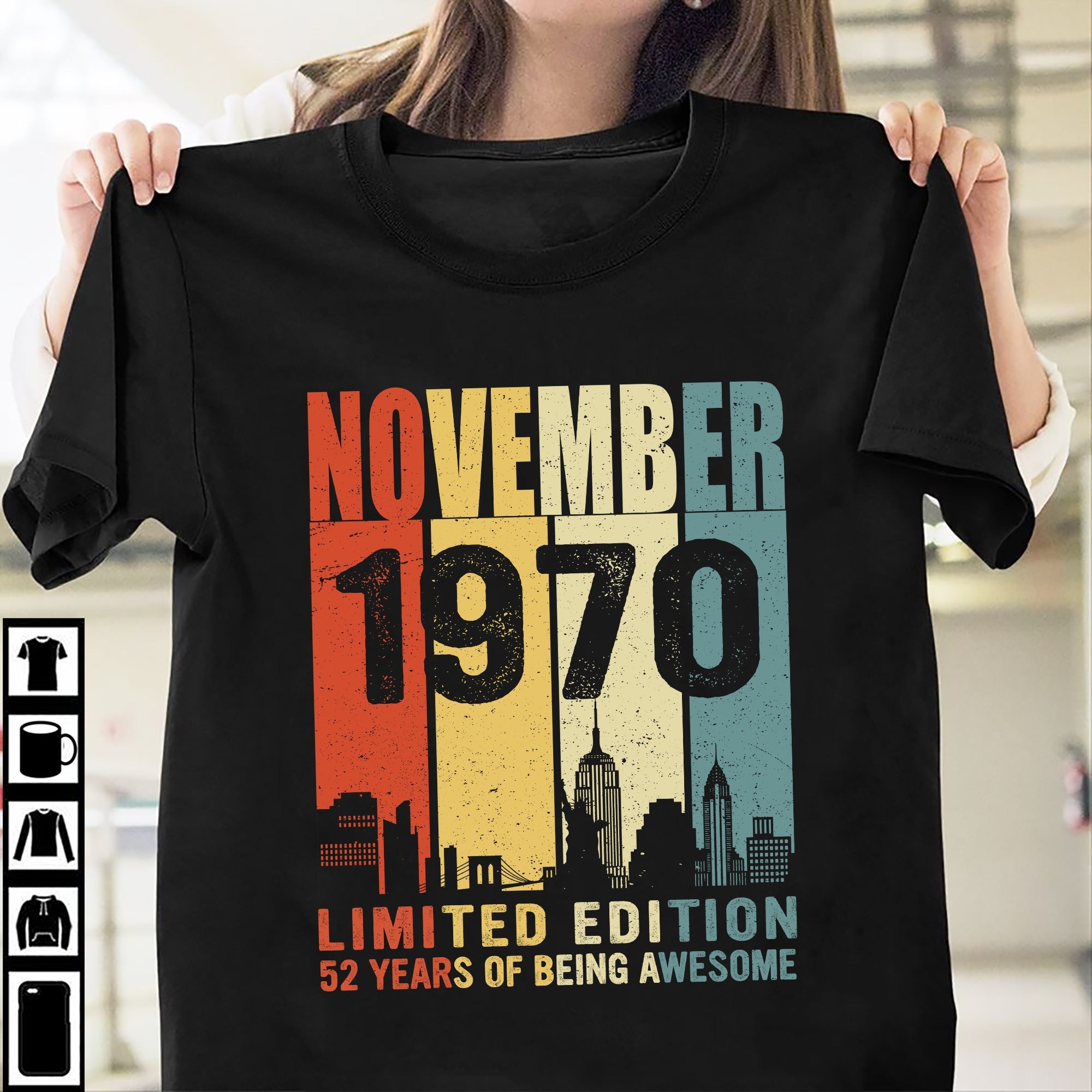 November 1970 Limited Edition Vitage shirt