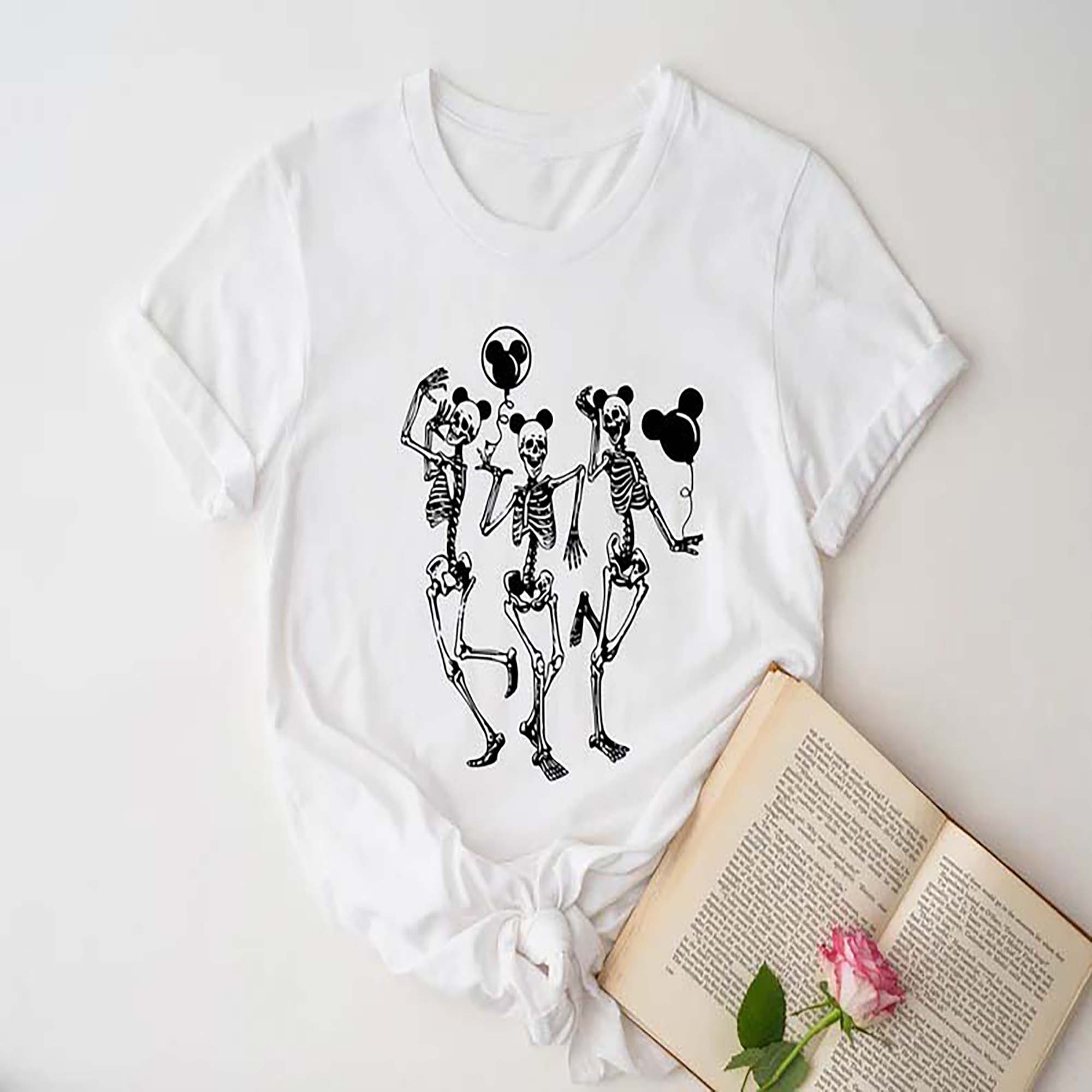 Skeleton Mickey Dancing  Funny Halloween shirt