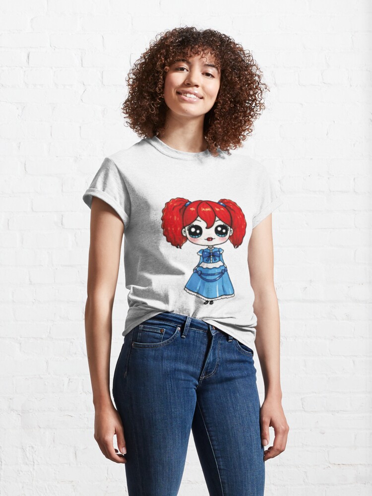Get Poppy Playtime Chapter 2 Game Red Hair Doll Shirt For Free Shipping •  Custom Xmas Gift