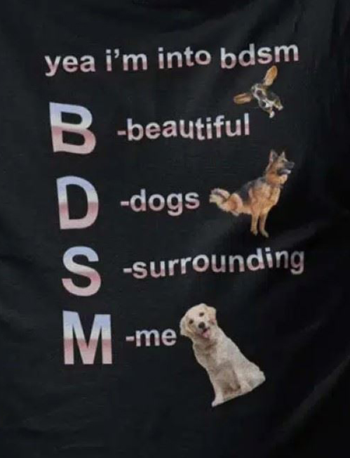 Yea I’m Into Bdsm Beautiful Dogs Surrounding Me shirt 4 Yea I’m Into Bdsm Beautiful Dogs Surrounding Me shirt