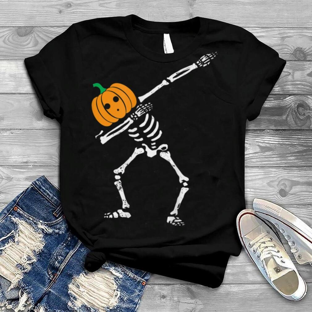 Skeleton Pumpkin Halloween shirt