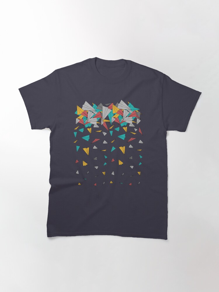 Flying paper planes shirt