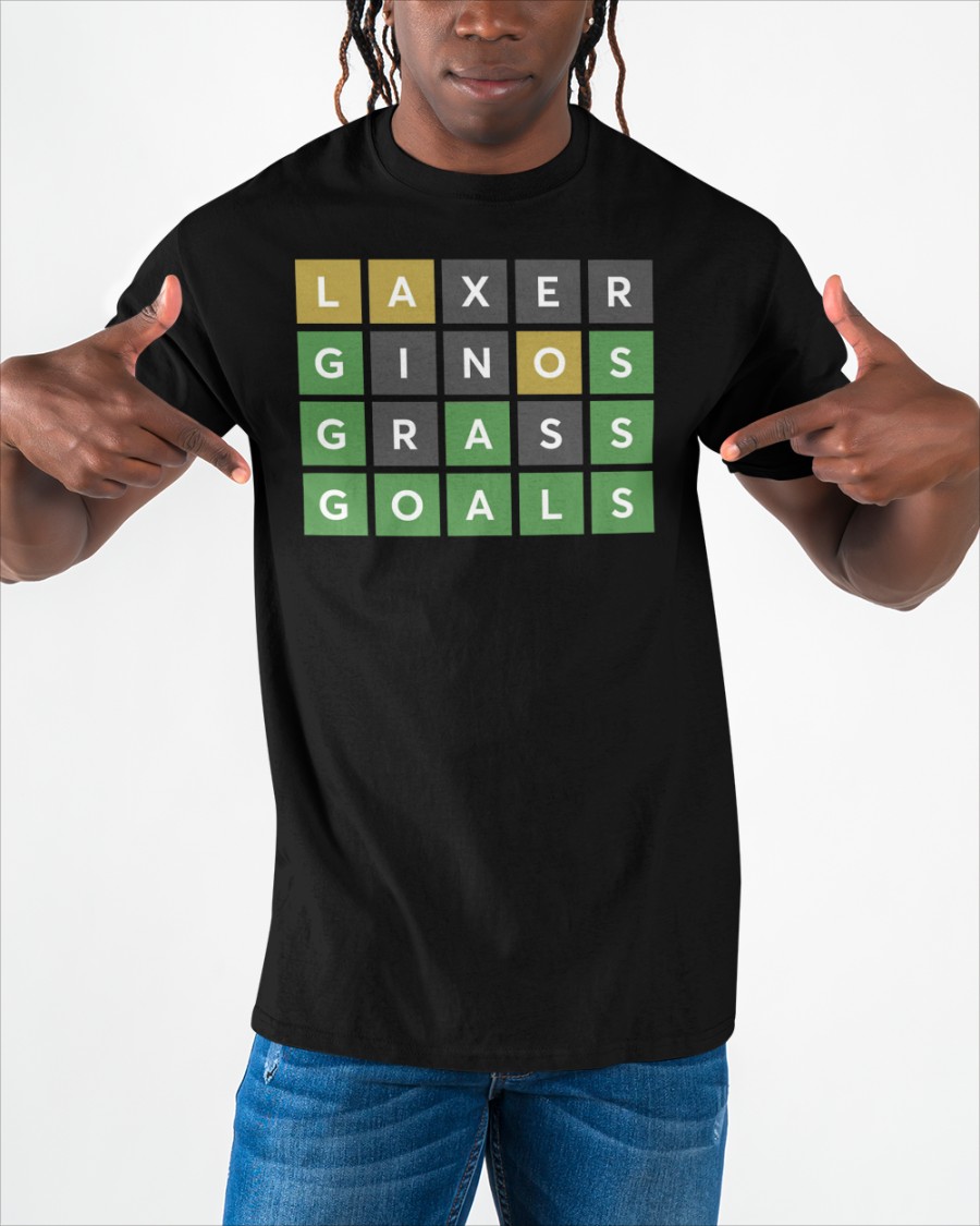 Redwoods Lacrosse Club Laxer Ginos Grass Goals shirt