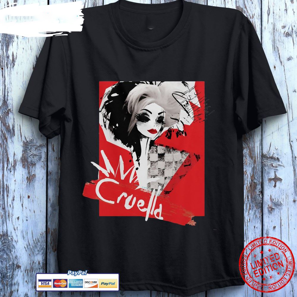 Cruella  Fashion Model Cruella Collage Unisex Gift shirt
