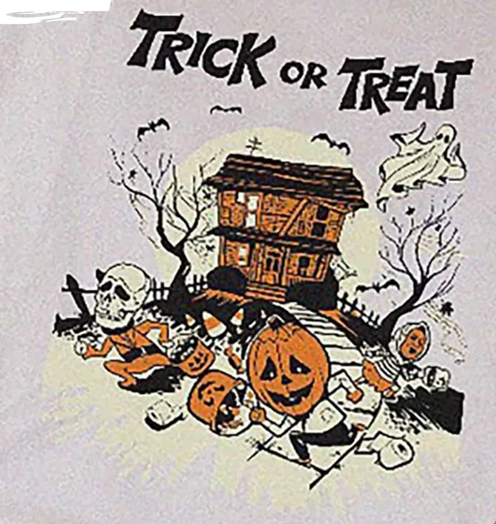 Trick Or Treat Pumpkin Halloween Shirt