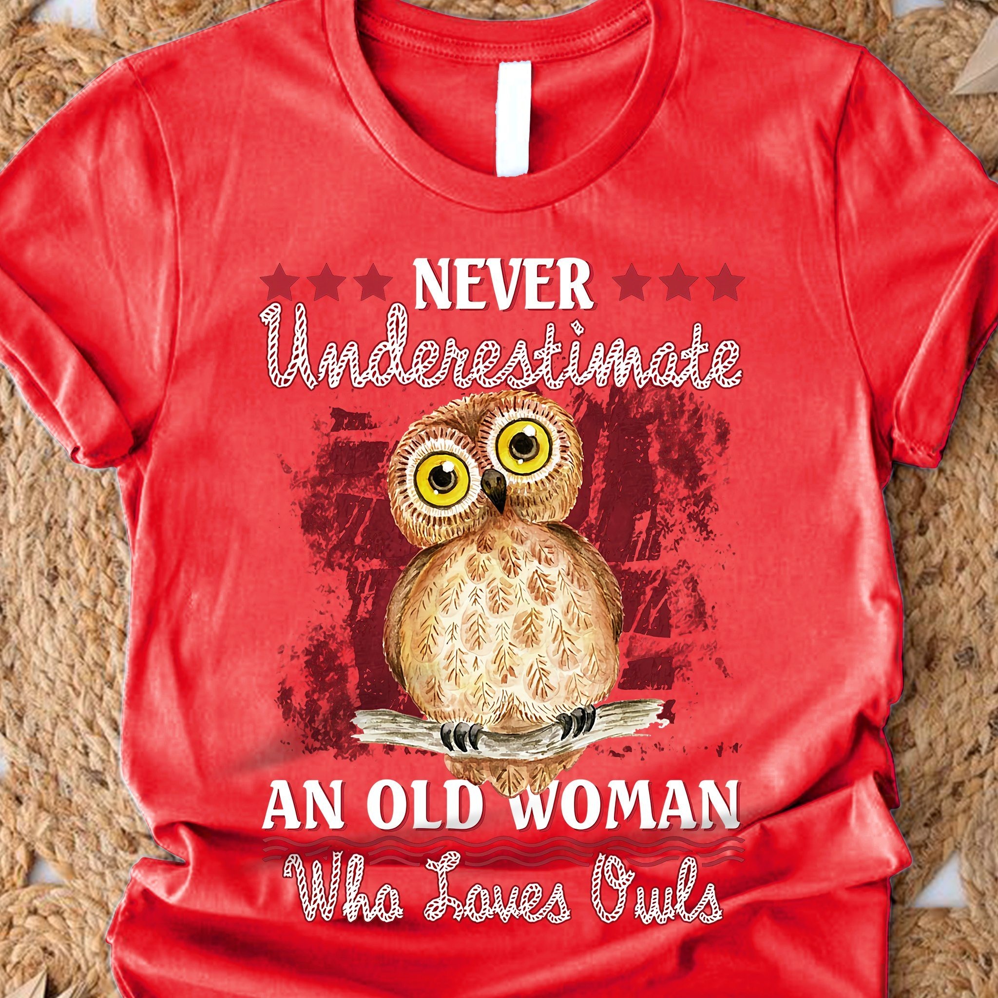 Never Underestimate An Old Woman Who Loves Ouils SHIRT