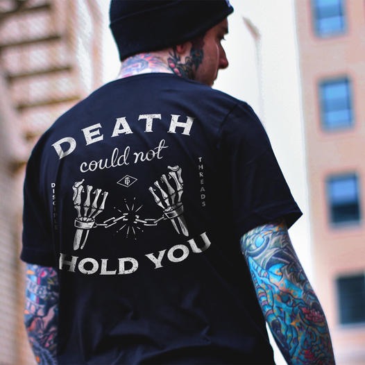 Death Could Not Hold You Bone Hand shirt