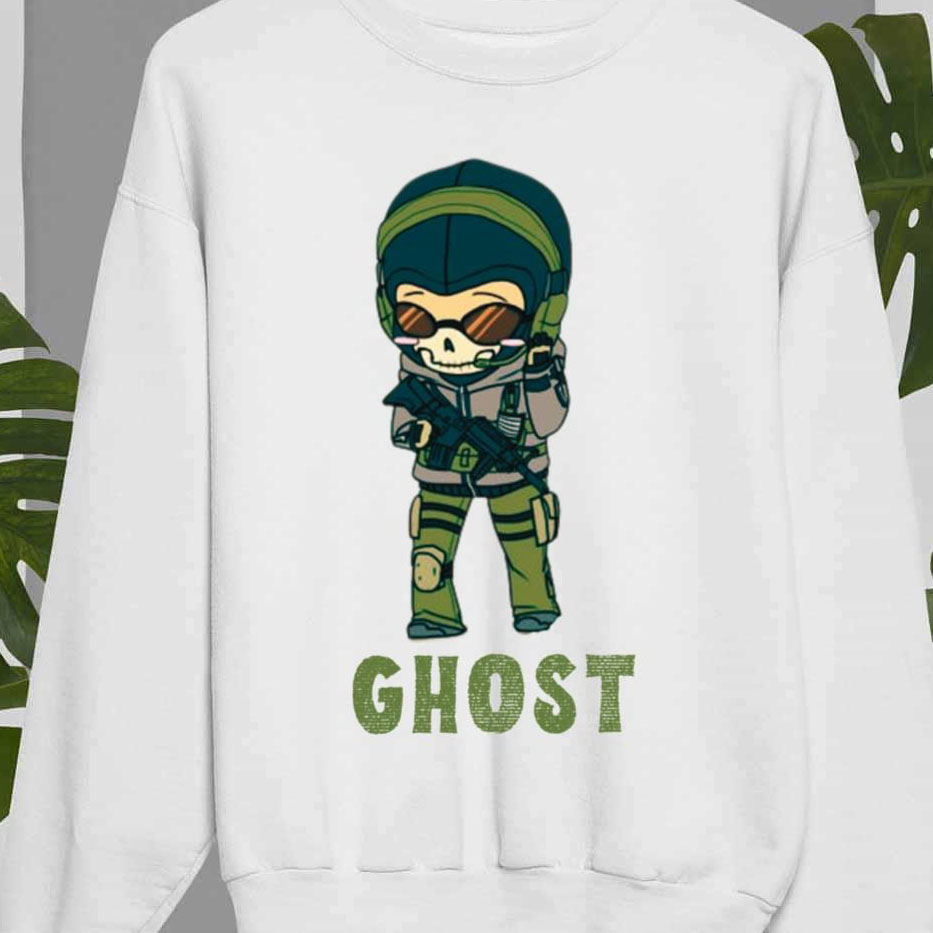 Animated Design Simon Ghost Riley Face Funny Call Of Duty shirt