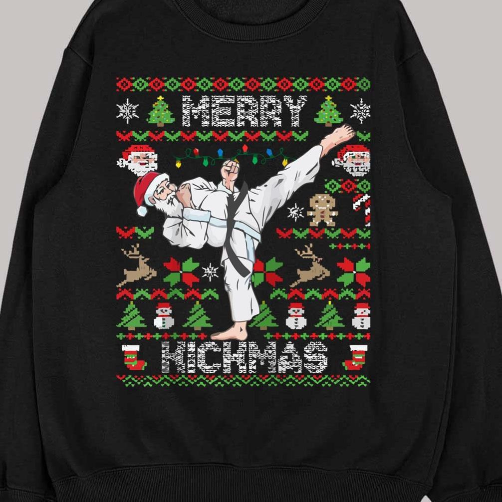 Christmas Pattern Merry Kickmas shirt