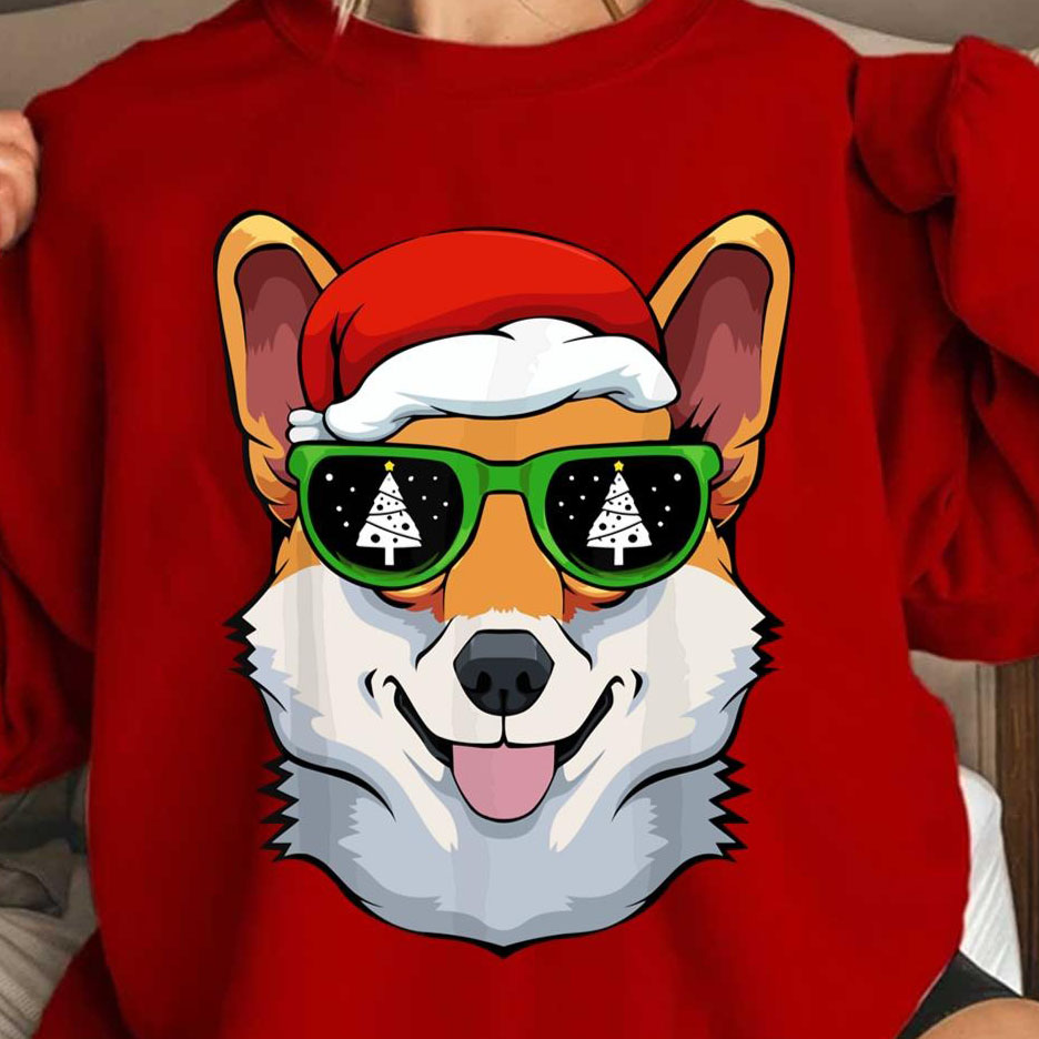 Corgi Westie Christmas Tree Dog shirt