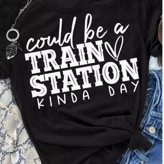 Could be a train station kinda day shirt