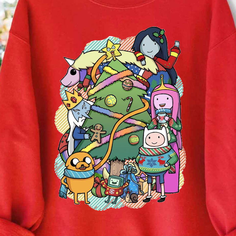 A Late Christmas Greeting Adventure Time shirt