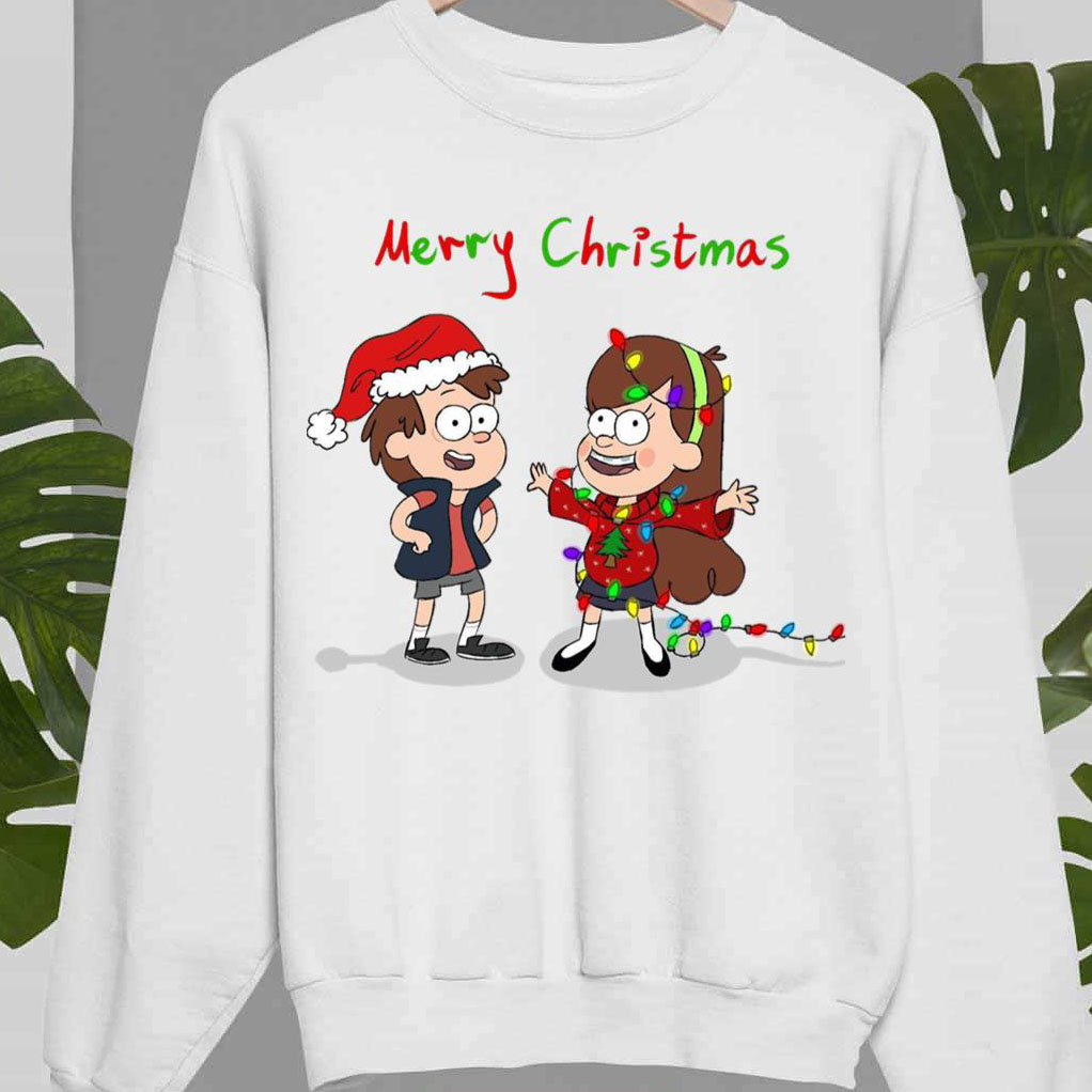Cewecowo Gravity Falls Merry Christmas Amino shirt