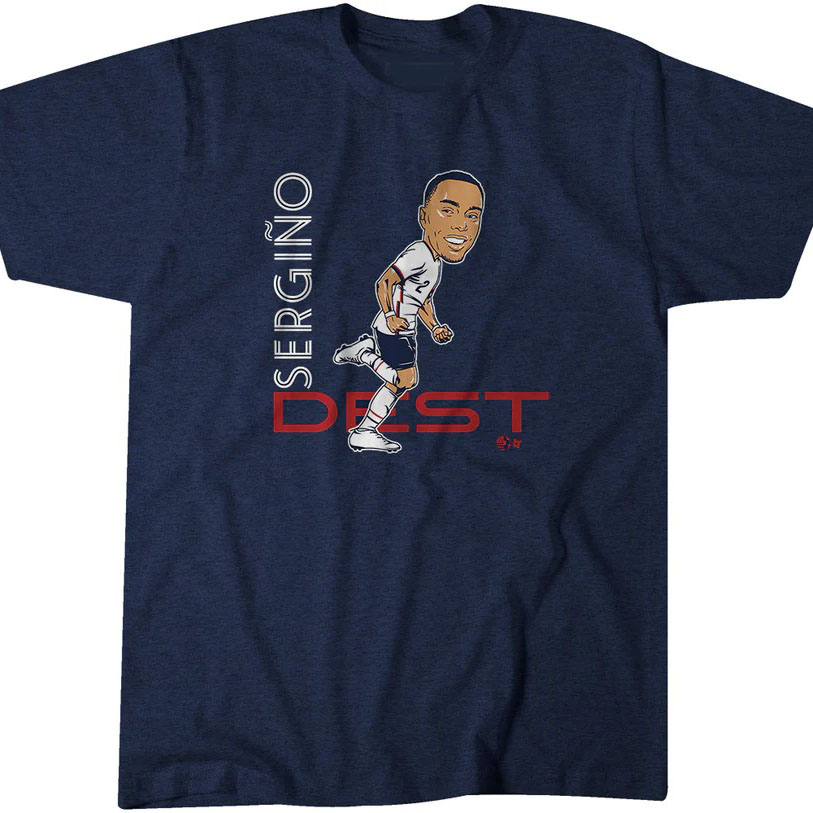 AC Milan Sergino Dest caricature shirt