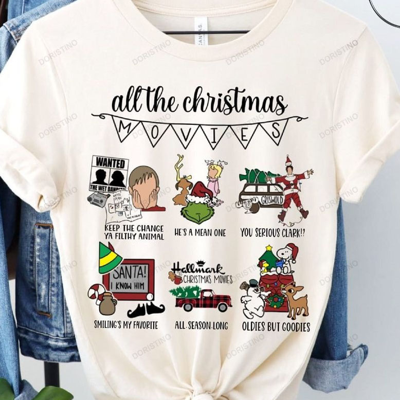All Christmas Movie Family Matching Christmas shirt