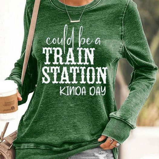 Could be a train station kinda day shirt