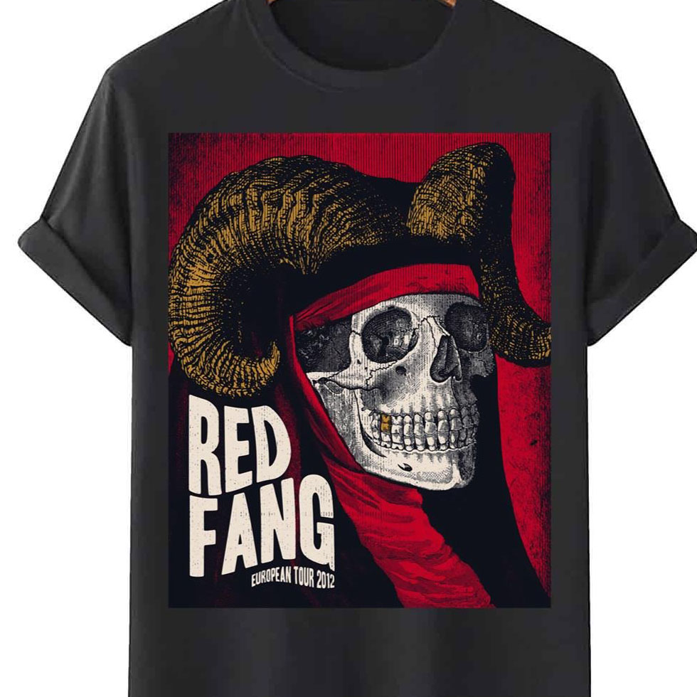 Antidote European Tour 2012 Red Fang shirt