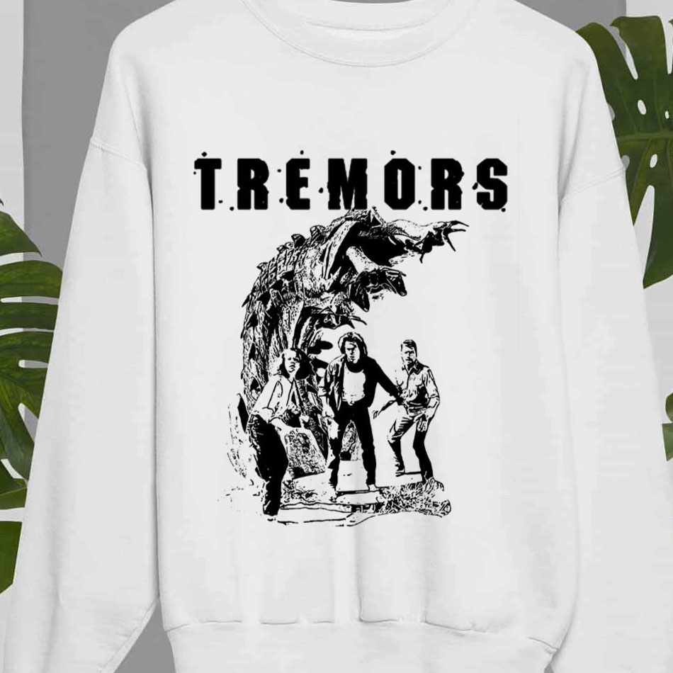 Black And White Design Tremors Movie Tribute shirt
