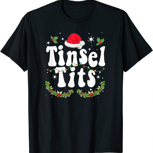 Couple Christmas Jingle Balls Tinsel Tits shirt