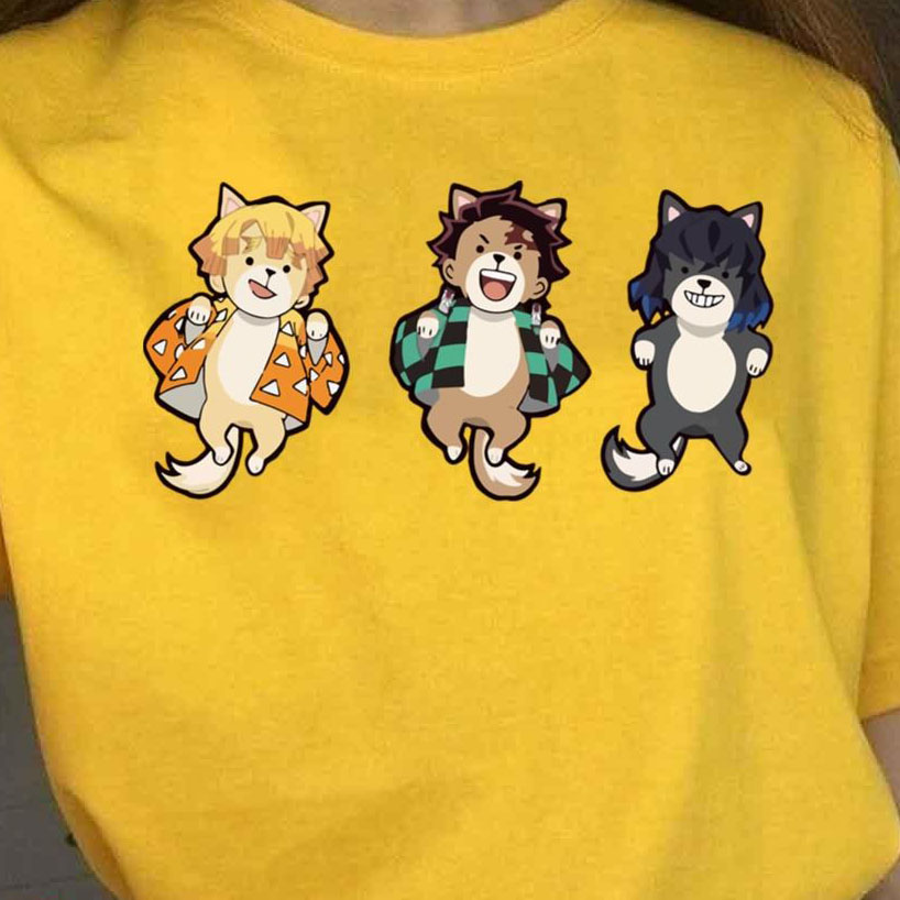 Deamon Slayer Dogs Funny Characters shirt